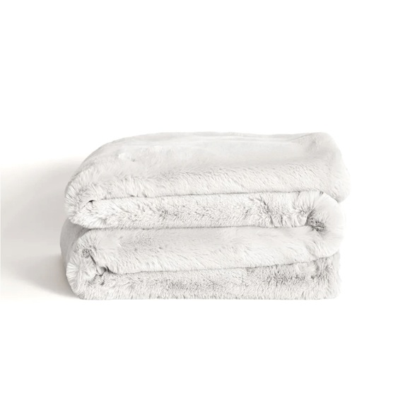 Unhide Other New Unhide Grey Blanket Made From Faux Fur And Cotton Poshmark